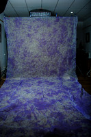 Purple/white 10x16 Fantasy Cloth from Backdrop outlet (woven paper) $15
