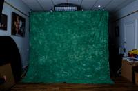 Medium Green & White 10x10 $20