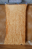 Shiny Gold Quilted, about 5x10, $15