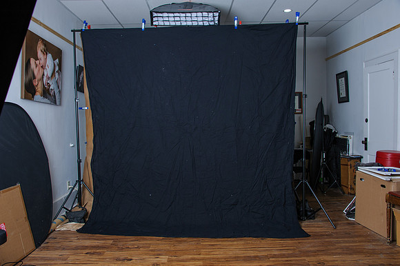 Black Cloth approx. 10x10-$20